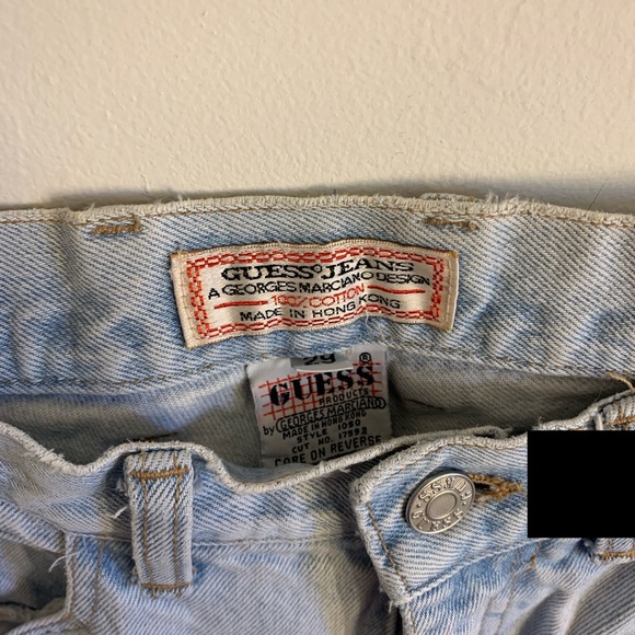 vintage guess jeans size 29 or 8 - Picture 5 of 7